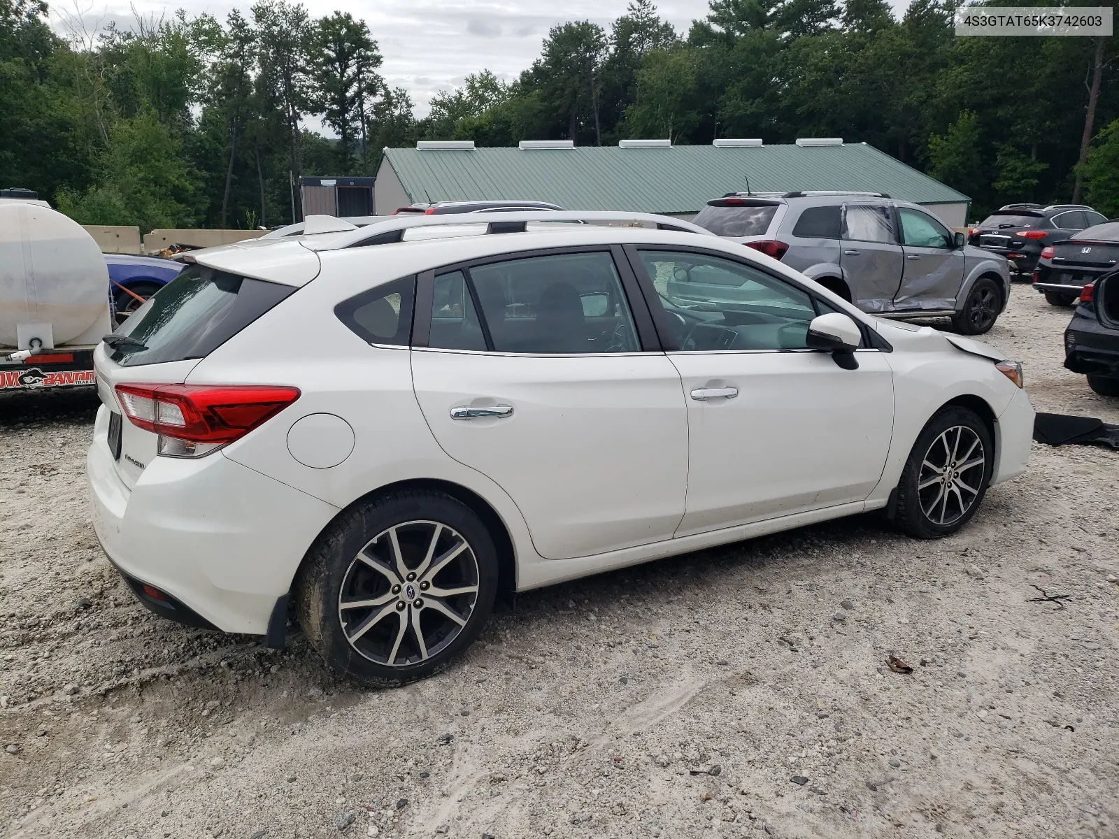 2019 Subaru Impreza Limited VIN: 4S3GTAT65K3742603 Lot: 65968624