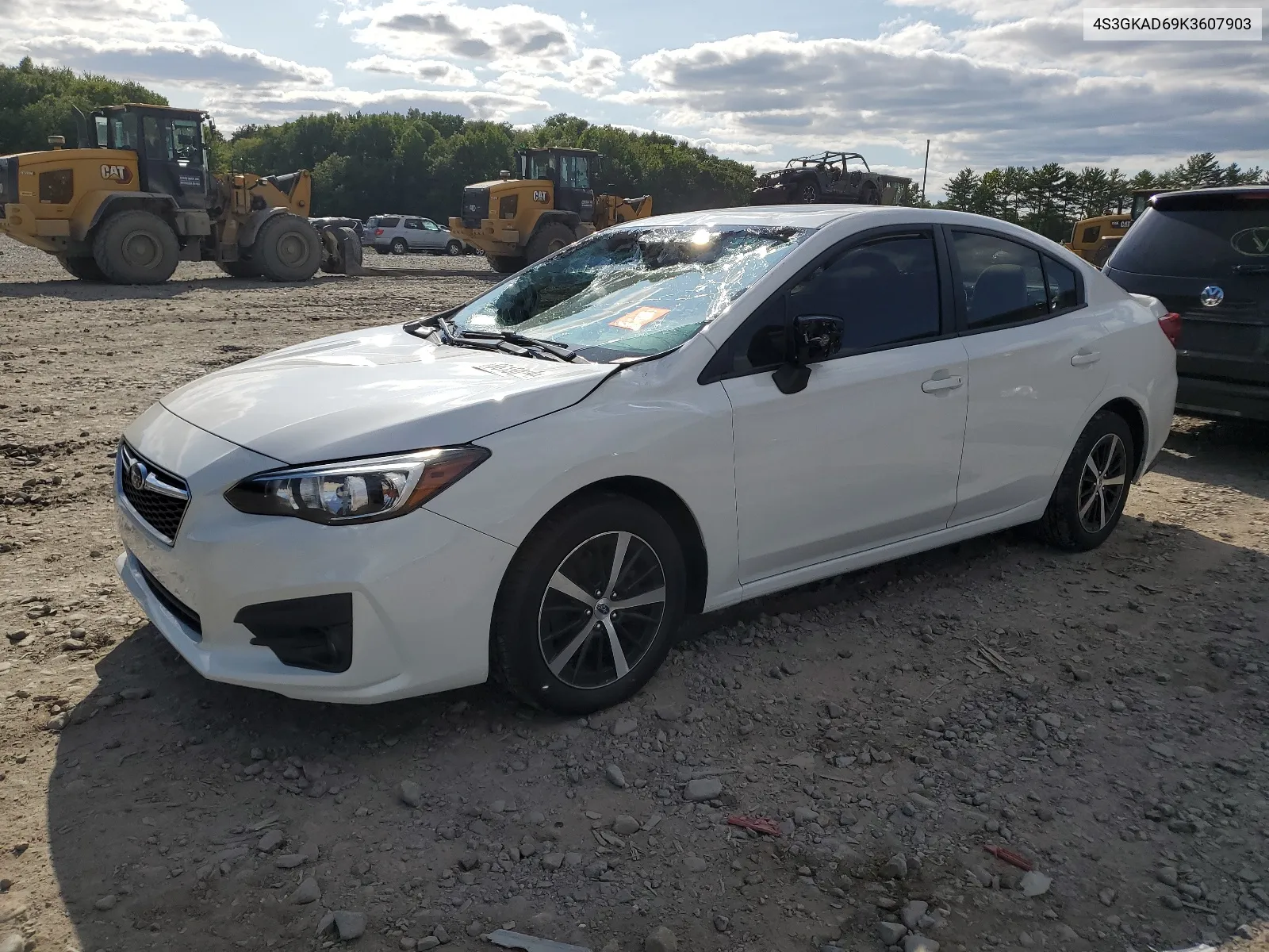 4S3GKAD69K3607903 2019 Subaru Impreza Premium