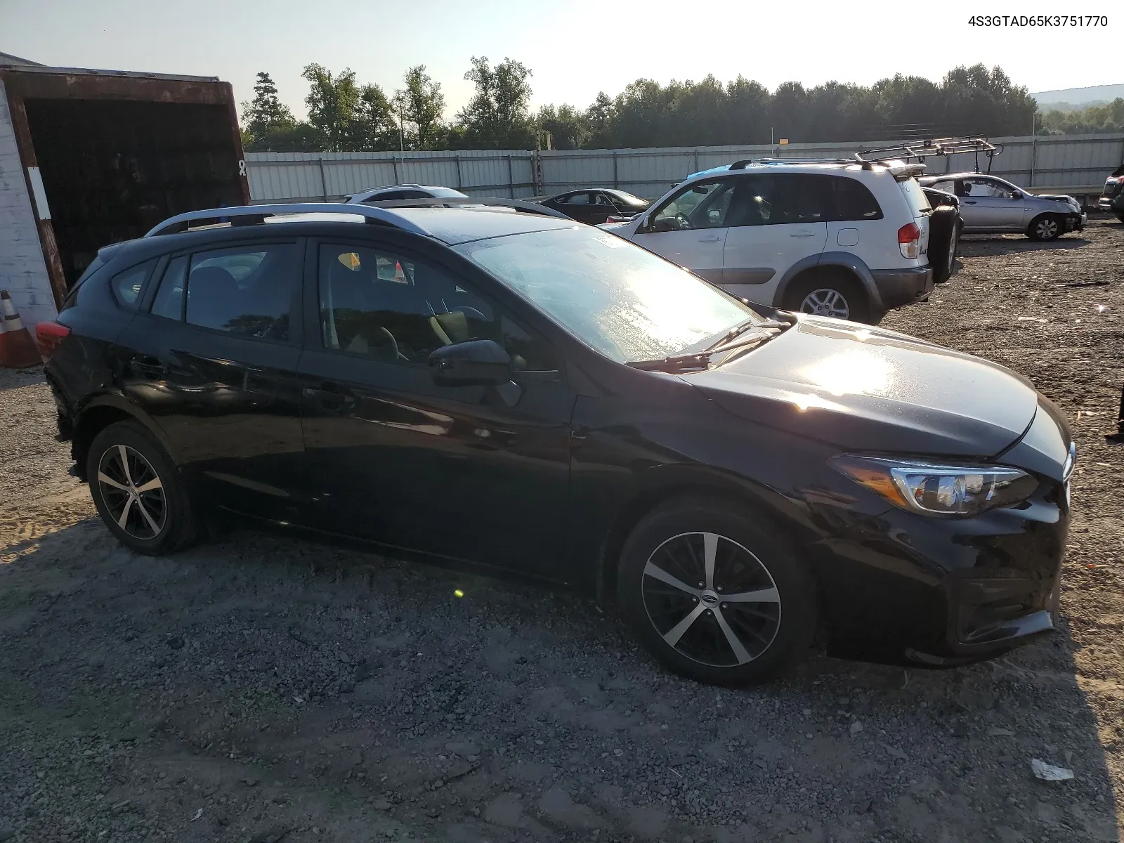 2019 Subaru Impreza Premium VIN: 4S3GTAD65K3751770 Lot: 66728294