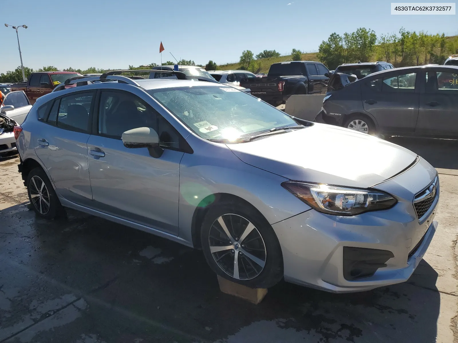 2019 Subaru Impreza Premium VIN: 4S3GTAC62K3732577 Lot: 67275364