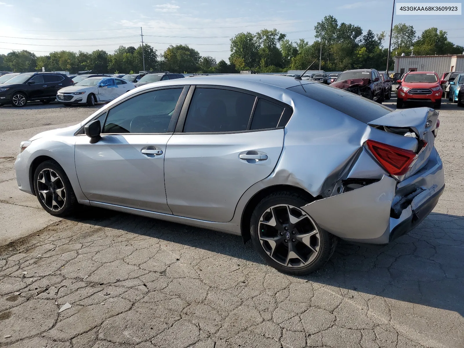 2019 Subaru Impreza VIN: 4S3GKAA68K3609923 Lot: 68104564