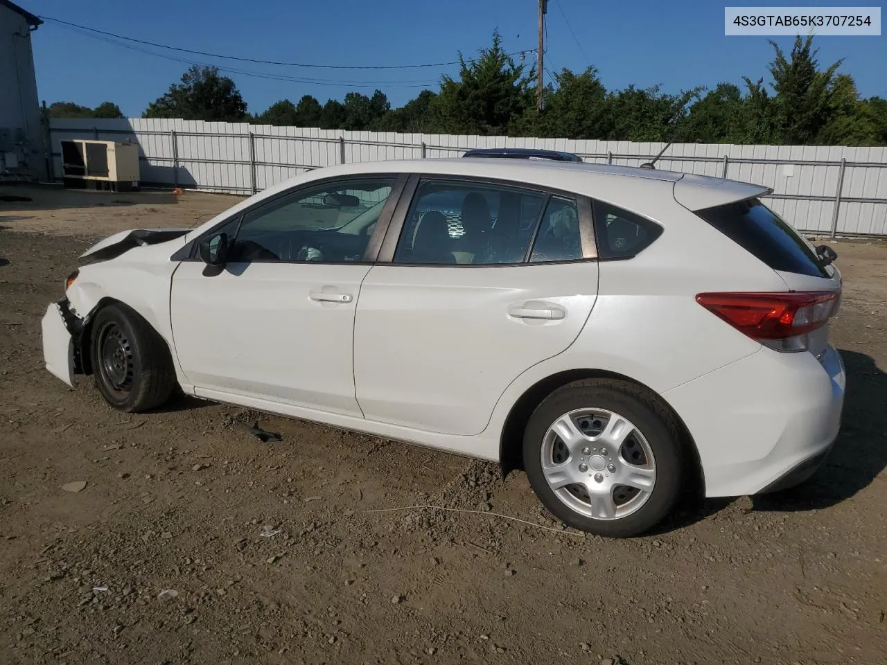 2019 Subaru Impreza VIN: 4S3GTAB65K3707254 Lot: 68493324