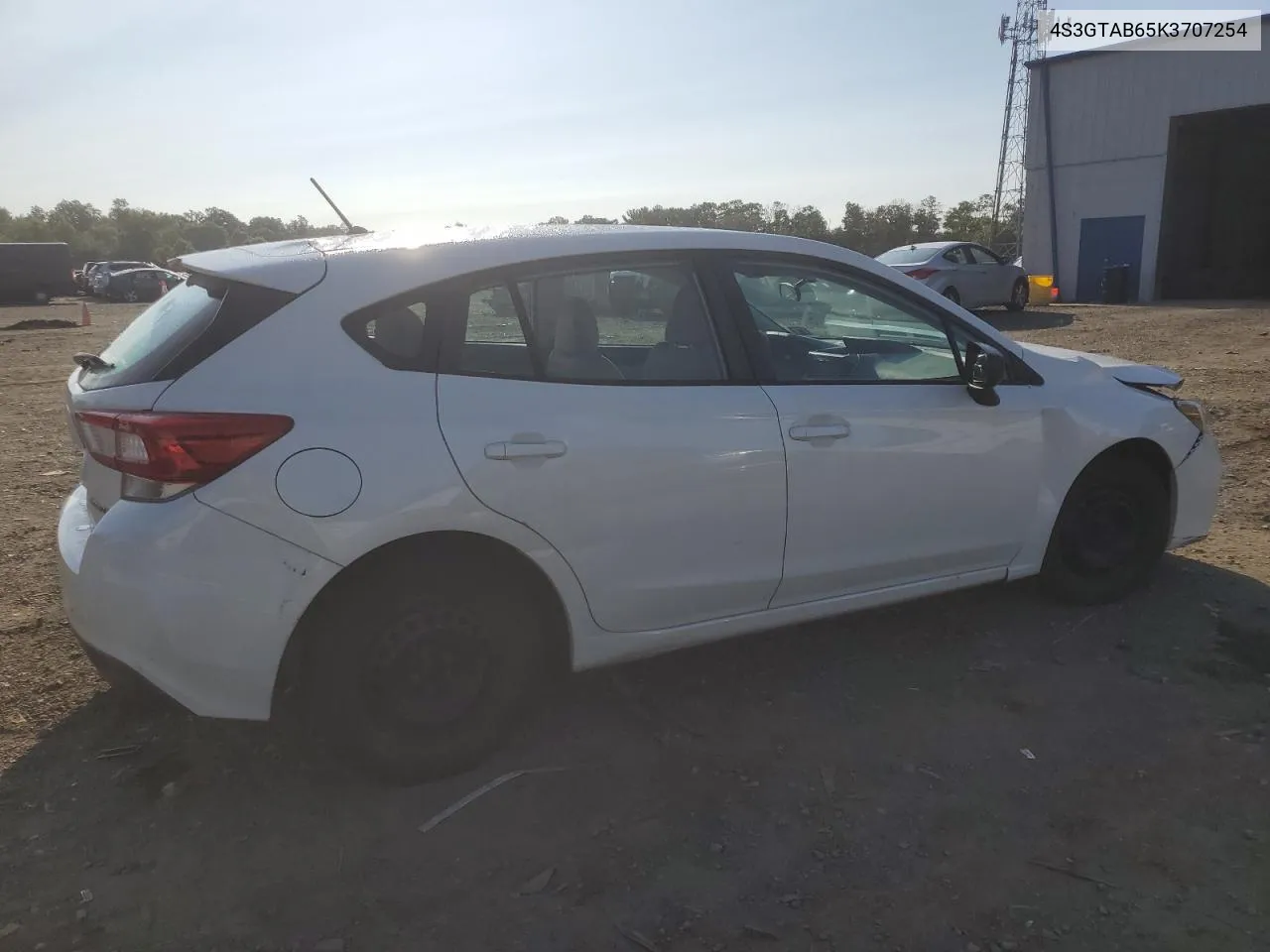 4S3GTAB65K3707254 2019 Subaru Impreza