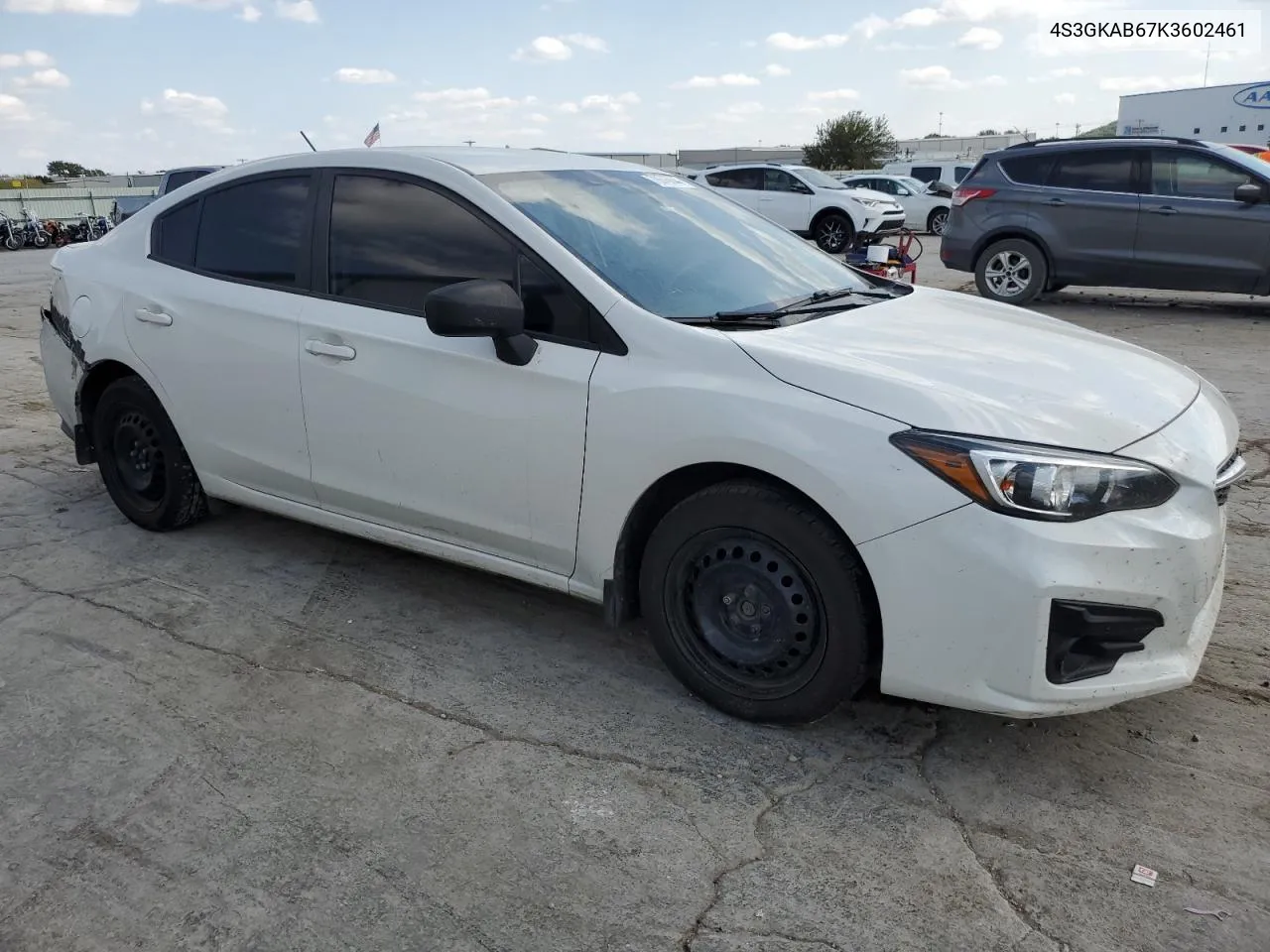 2019 Subaru Impreza VIN: 4S3GKAB67K3602461 Lot: 70645644