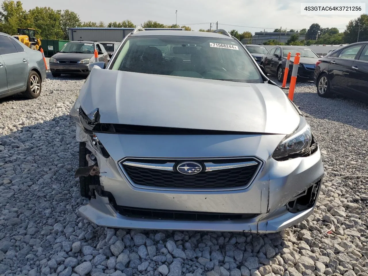 2019 Subaru Impreza Premium VIN: 4S3GTAC64K3721256 Lot: 71568244