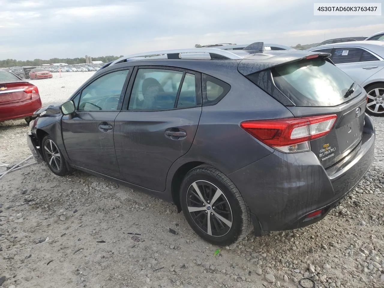 2019 Subaru Impreza Premium VIN: 4S3GTAD60K3763437 Lot: 71747334