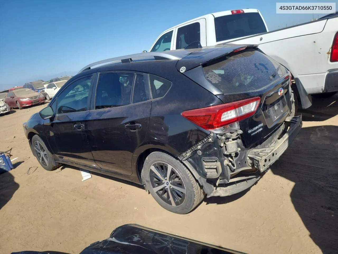 2019 Subaru Impreza Premium VIN: 4S3GTAD66K3710550 Lot: 72093094