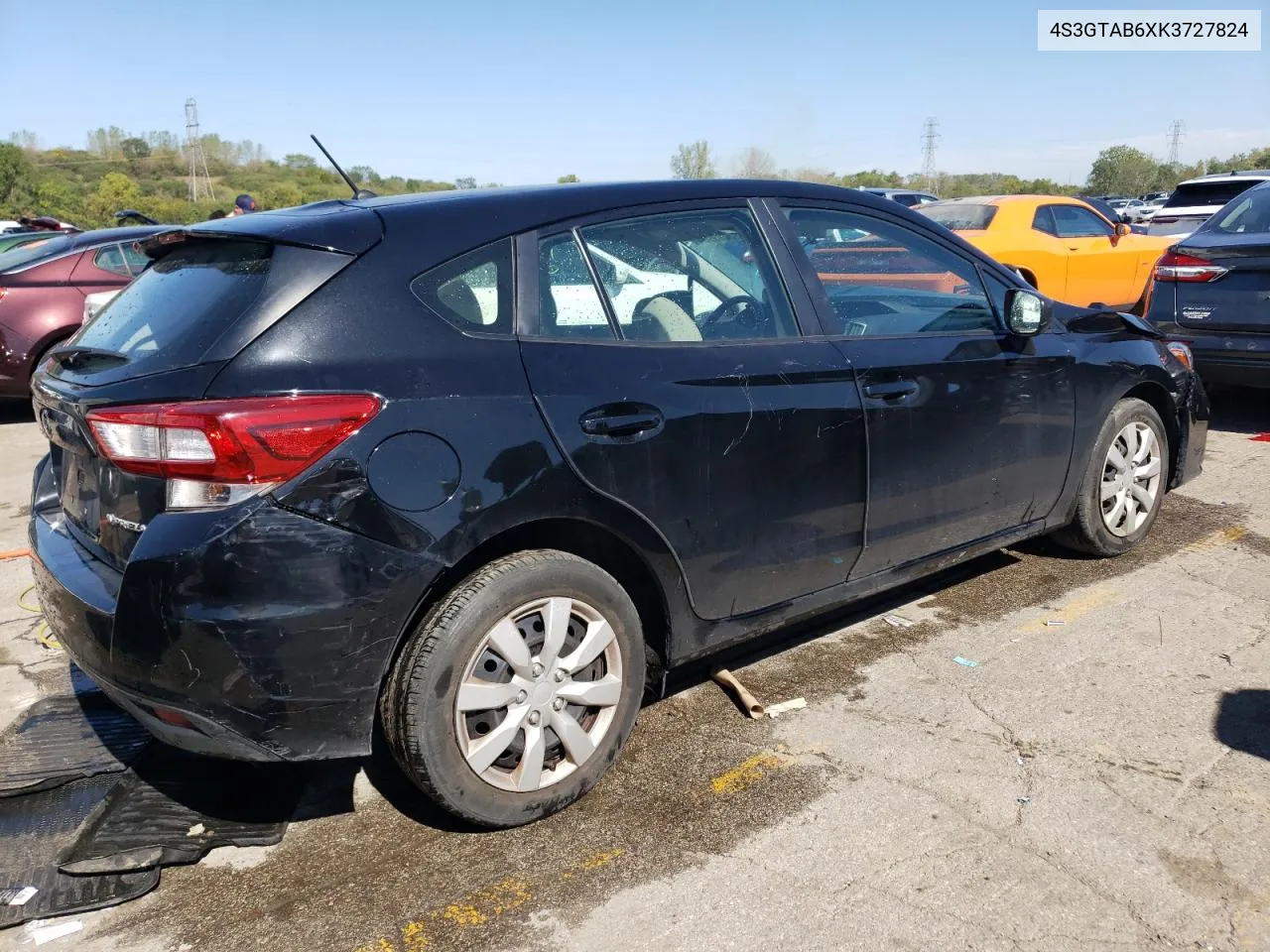 2019 Subaru Impreza VIN: 4S3GTAB6XK3727824 Lot: 73009984