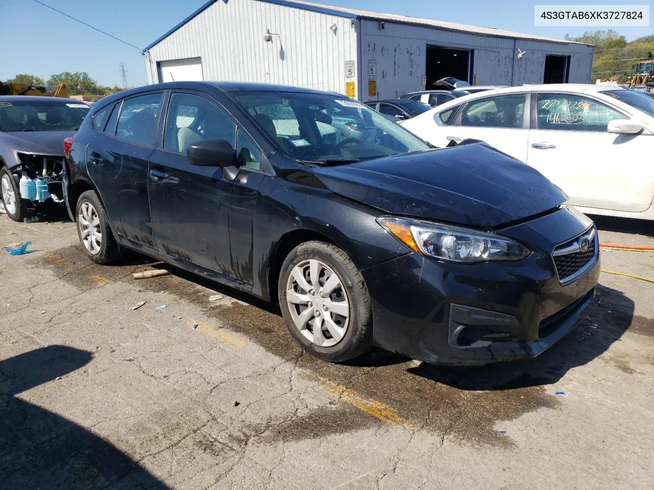 2019 Subaru Impreza VIN: 4S3GTAB6XK3727824 Lot: 73009984