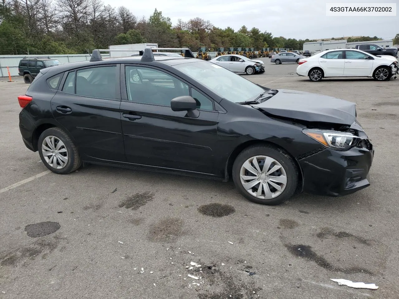 2019 Subaru Impreza VIN: 4S3GTAA66K3702002 Lot: 73150314