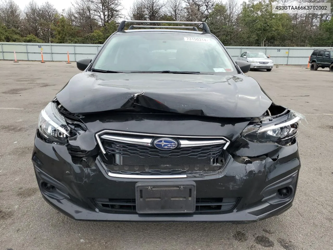 2019 Subaru Impreza VIN: 4S3GTAA66K3702002 Lot: 73150314