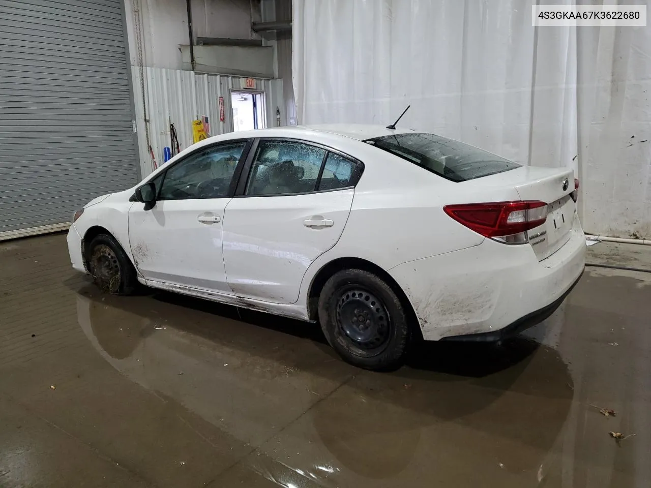 2019 Subaru Impreza VIN: 4S3GKAA67K3622680 Lot: 73638384