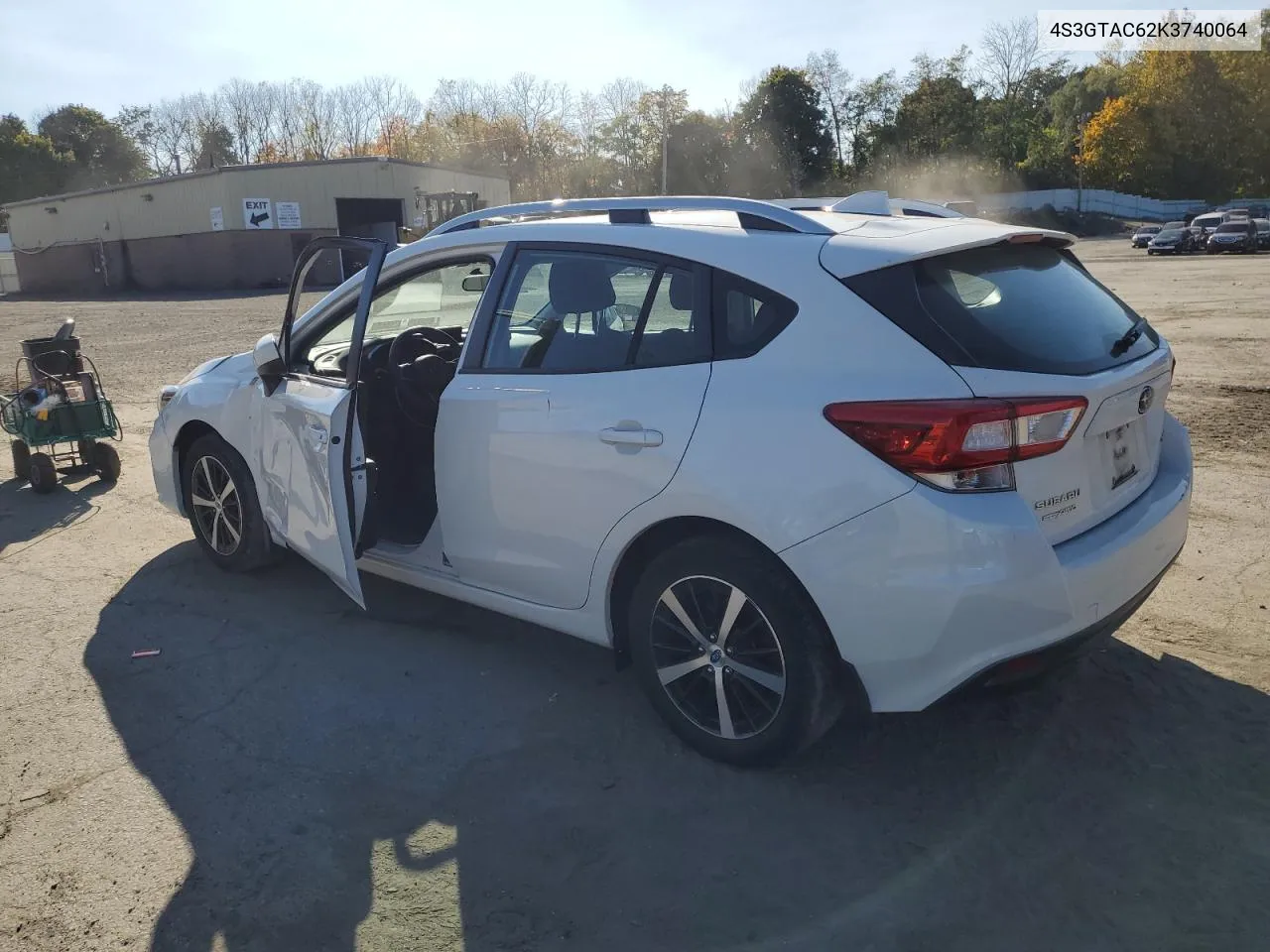 2019 Subaru Impreza Premium VIN: 4S3GTAC62K3740064 Lot: 76107754