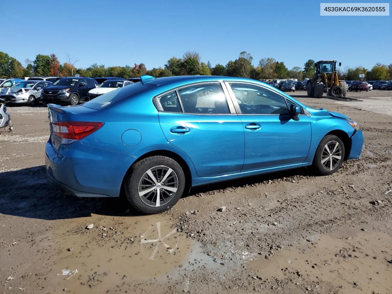 2019 Subaru Impreza Premium VIN: 4S3GKAC69K3620555 Lot: 76231444