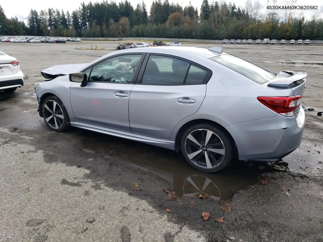 2019 Subaru Impreza Sport VIN: 4S3GKAM63K3620582 Lot: 77255354