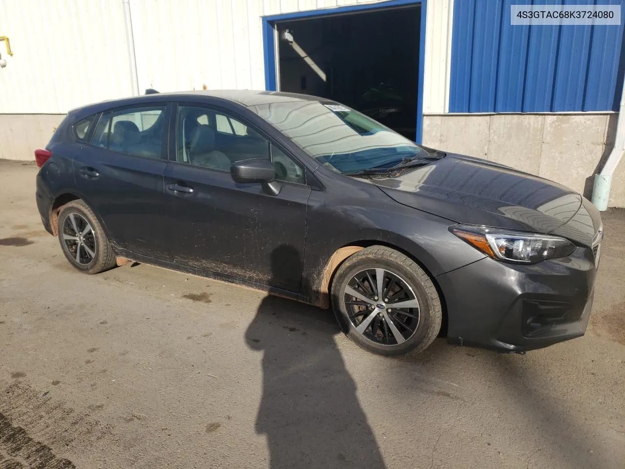 2019 Subaru Impreza Premium VIN: 4S3GTAC68K3724080 Lot: 77929104