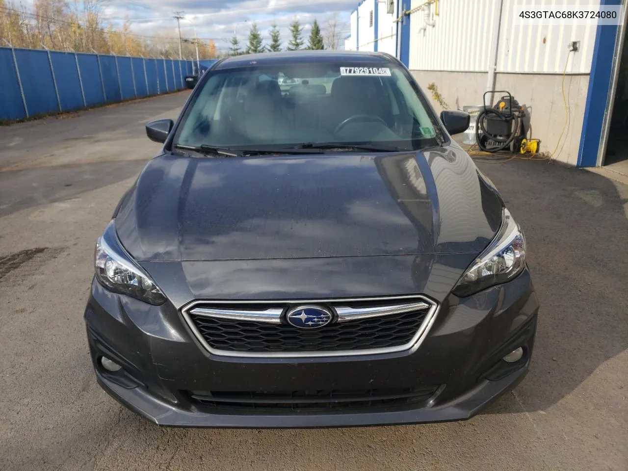 2019 Subaru Impreza Premium VIN: 4S3GTAC68K3724080 Lot: 77929104