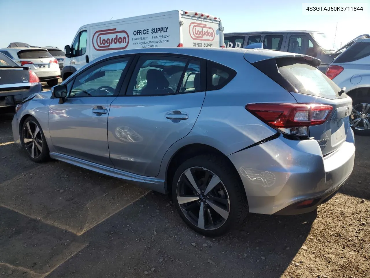 2019 Subaru Impreza Sport VIN: 4S3GTAJ60K3711844 Lot: 78258914