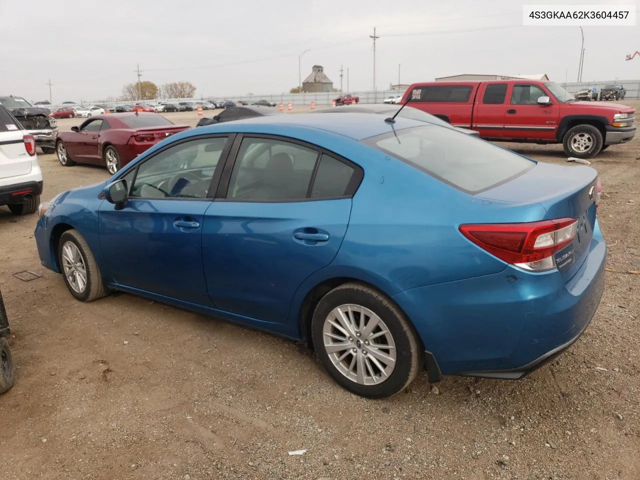 2019 Subaru Impreza VIN: 4S3GKAA62K3604457 Lot: 78390164