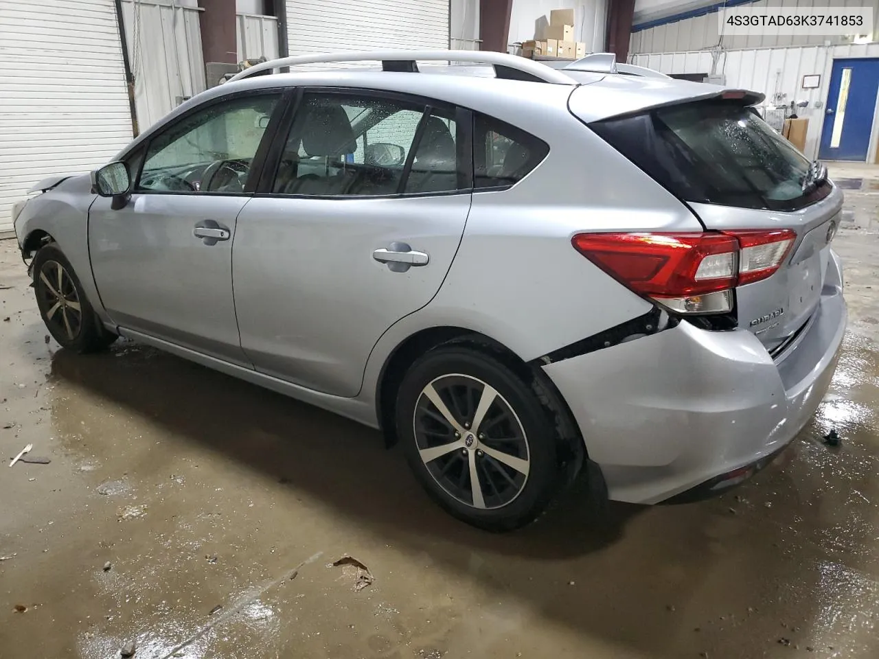 2019 Subaru Impreza Premium VIN: 4S3GTAD63K3741853 Lot: 78476904