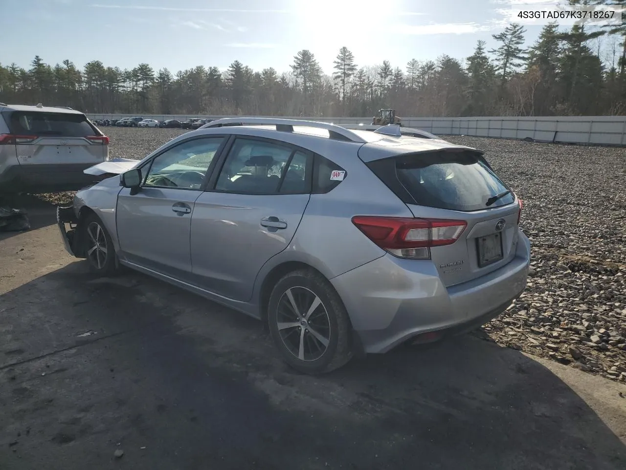 2019 Subaru Impreza Premium VIN: 4S3GTAD67K3718267 Lot: 79357054