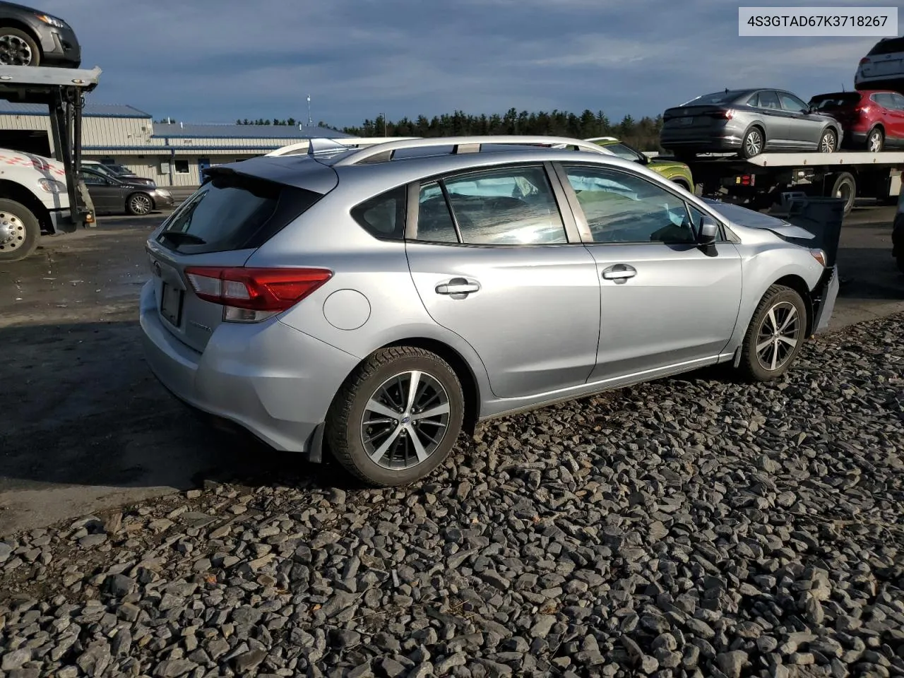 2019 Subaru Impreza Premium VIN: 4S3GTAD67K3718267 Lot: 79357054