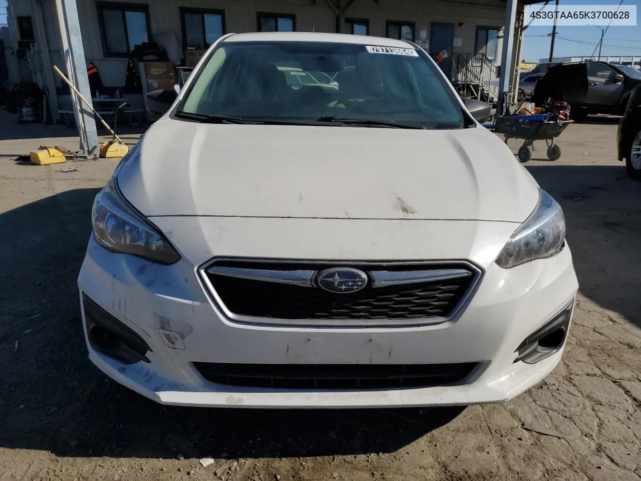 2019 Subaru Impreza VIN: 4S3GTAA65K3700628 Lot: 79713604