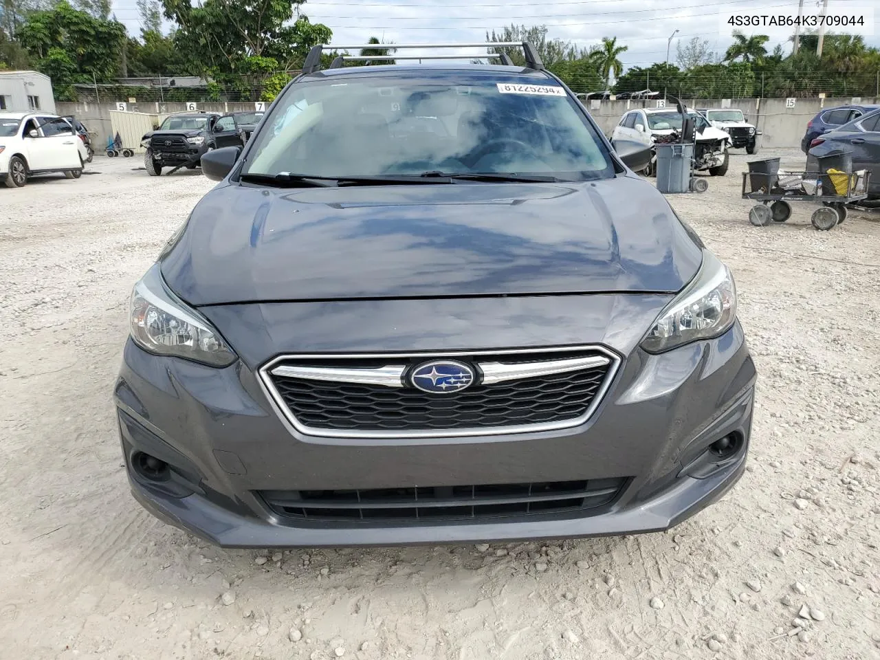 2019 Subaru Impreza VIN: 4S3GTAB64K3709044 Lot: 81225294