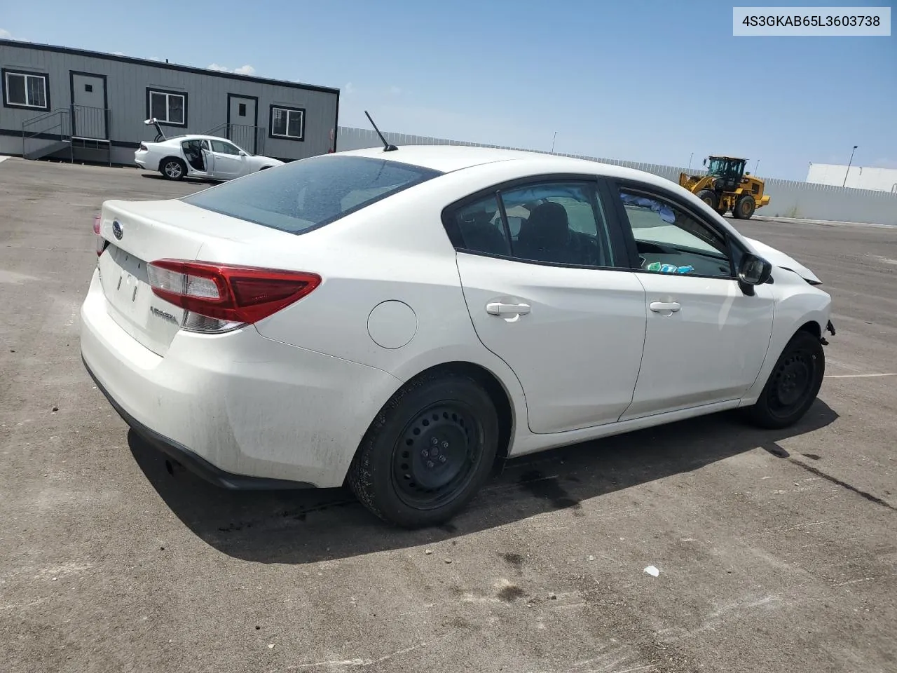 2020 Subaru Impreza VIN: 4S3GKAB65L3603738 Lot: 63828054