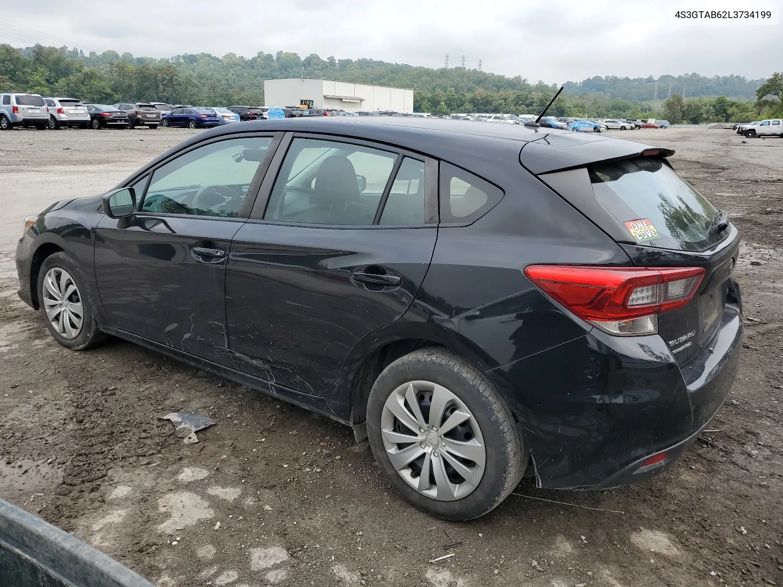 2020 Subaru Impreza VIN: 4S3GTAB62L3734199 Lot: 66180234