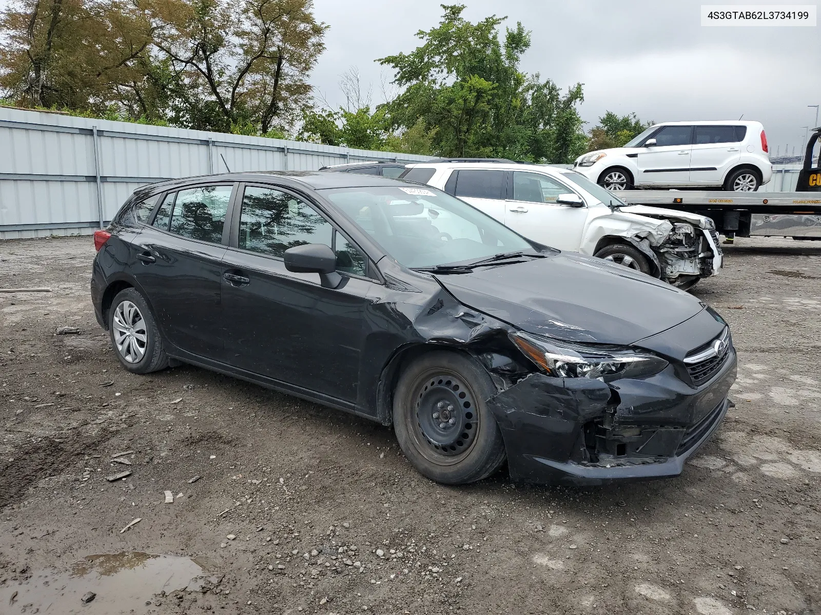 2020 Subaru Impreza VIN: 4S3GTAB62L3734199 Lot: 66180234