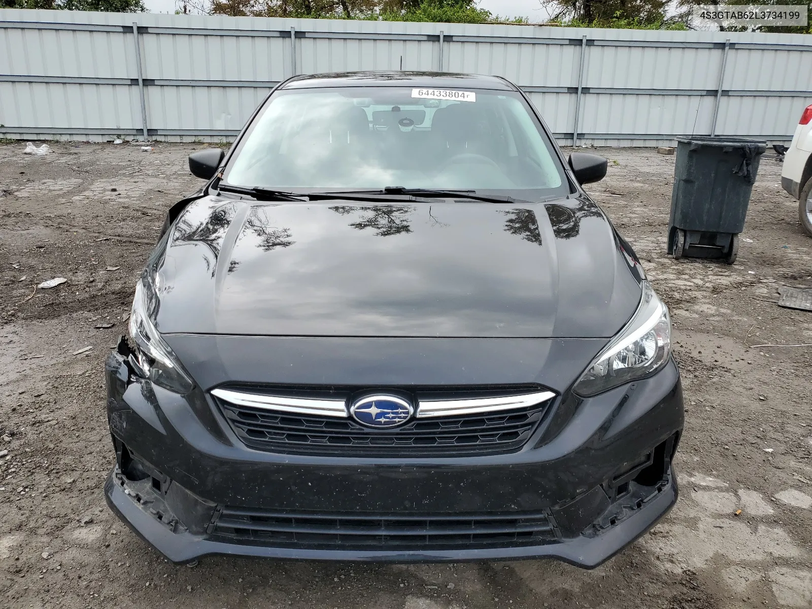 2020 Subaru Impreza VIN: 4S3GTAB62L3734199 Lot: 66180234