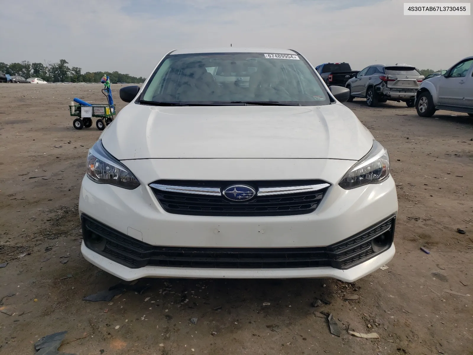 2020 Subaru Impreza VIN: 4S3GTAB67L3730455 Lot: 67489954