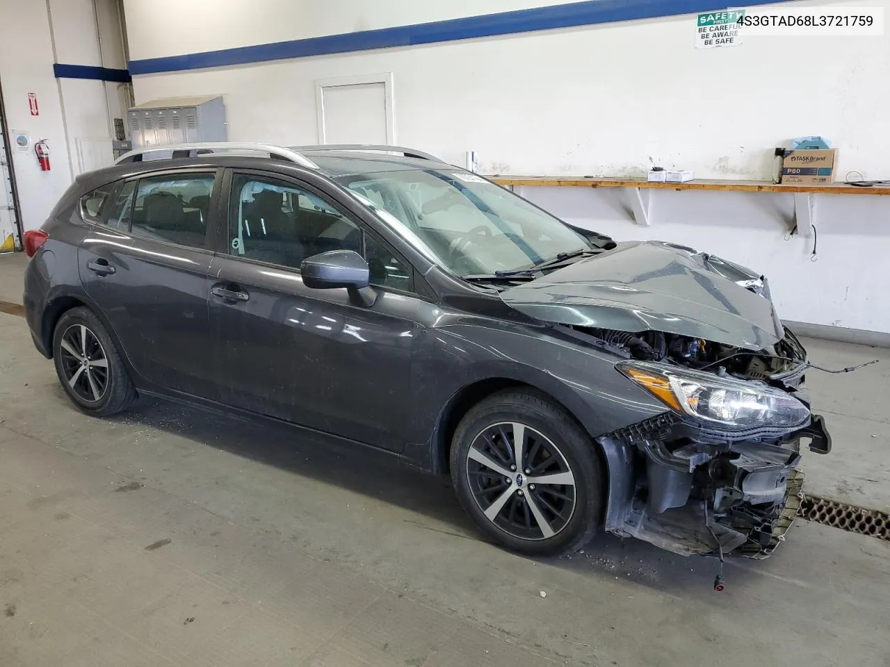 2020 Subaru Impreza Premium VIN: 4S3GTAD68L3721759 Lot: 76704104