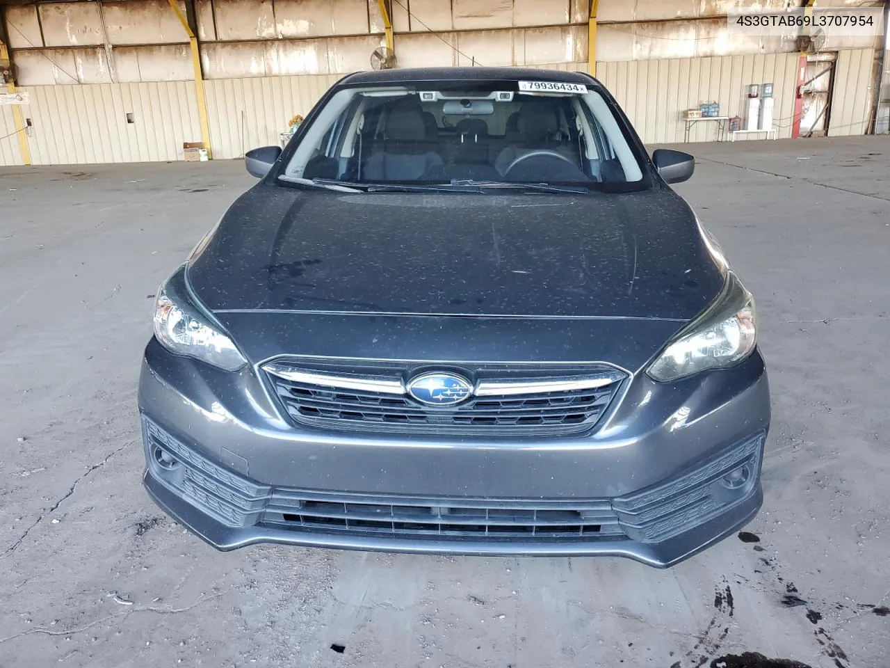 2020 Subaru Impreza VIN: 4S3GTAB69L3707954 Lot: 79936434