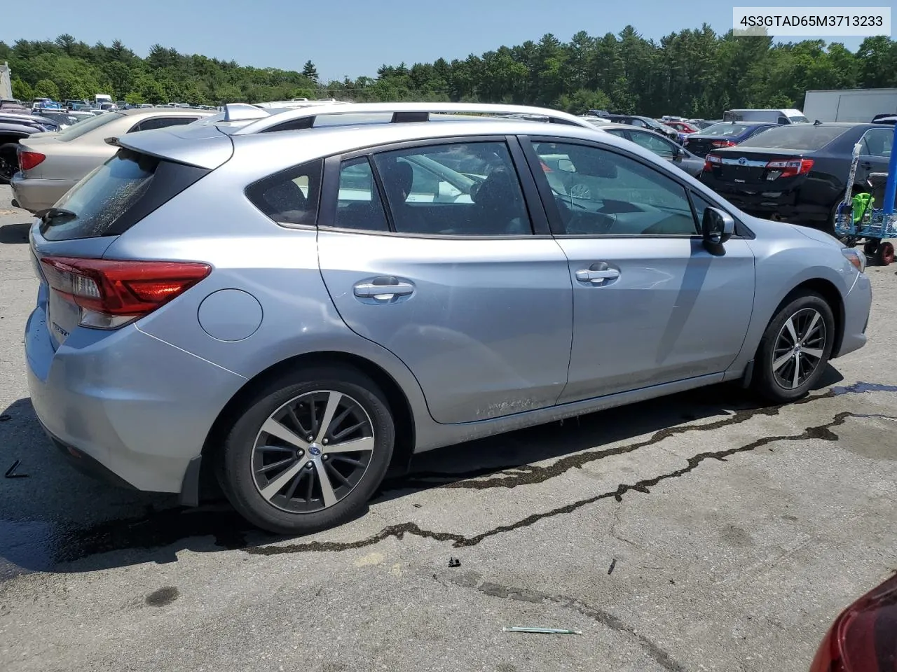 2021 Subaru Impreza Premium VIN: 4S3GTAD65M3713233 Lot: 57066924