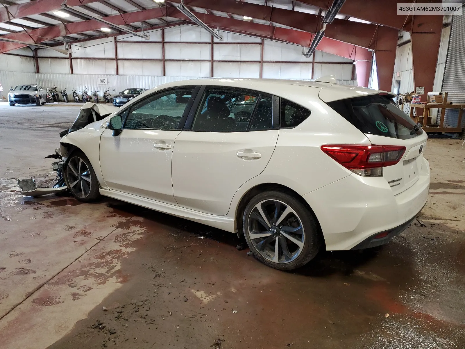 2021 Subaru Impreza Sport VIN: 4S3GTAM62M3701007 Lot: 65011944