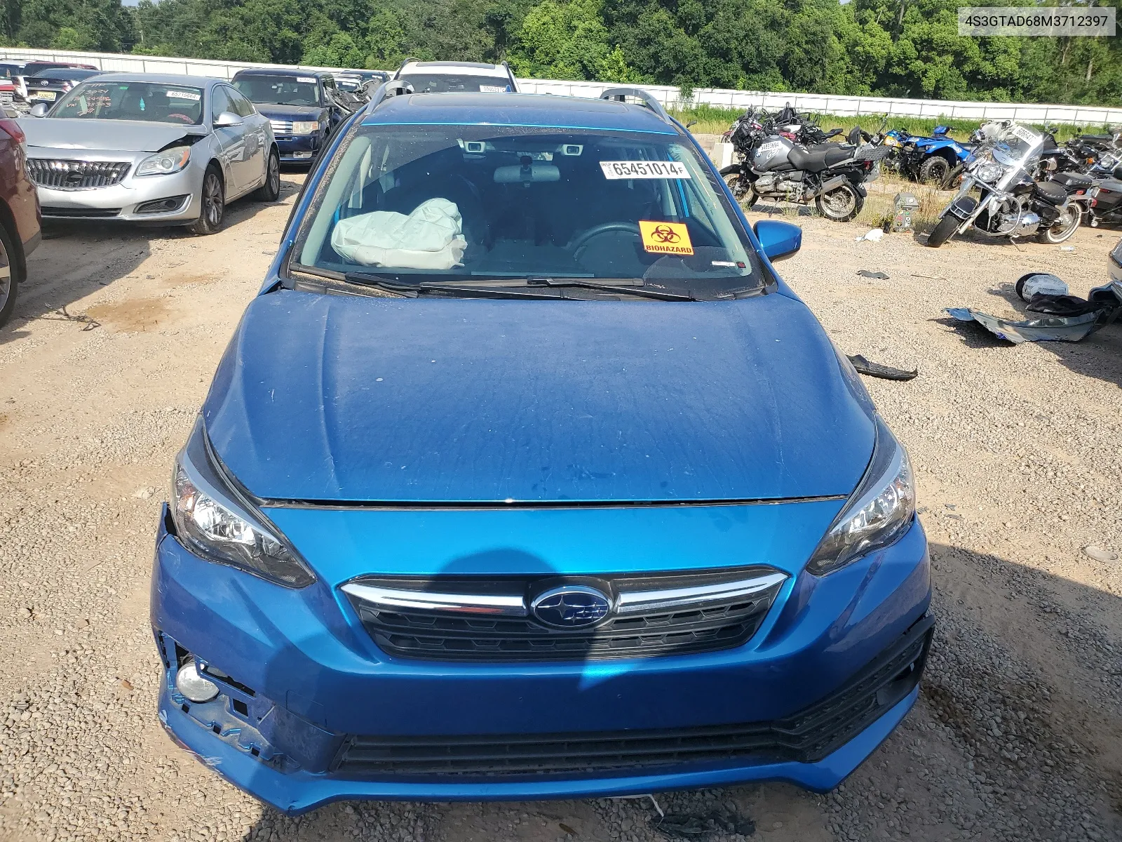 4S3GTAD68M3712397 2021 Subaru Impreza Premium