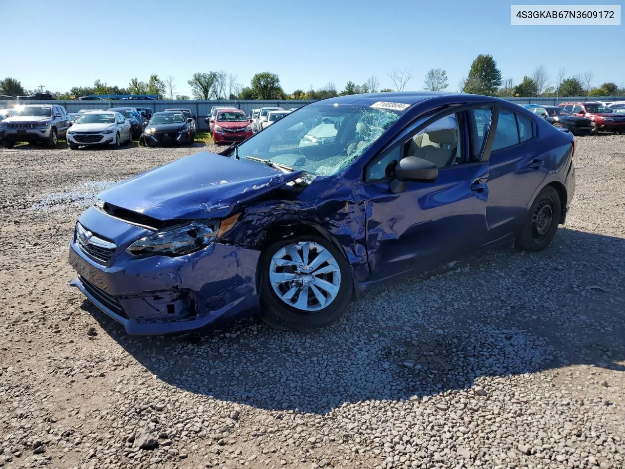 4S3GKAB67N3609172 2022 Subaru Impreza