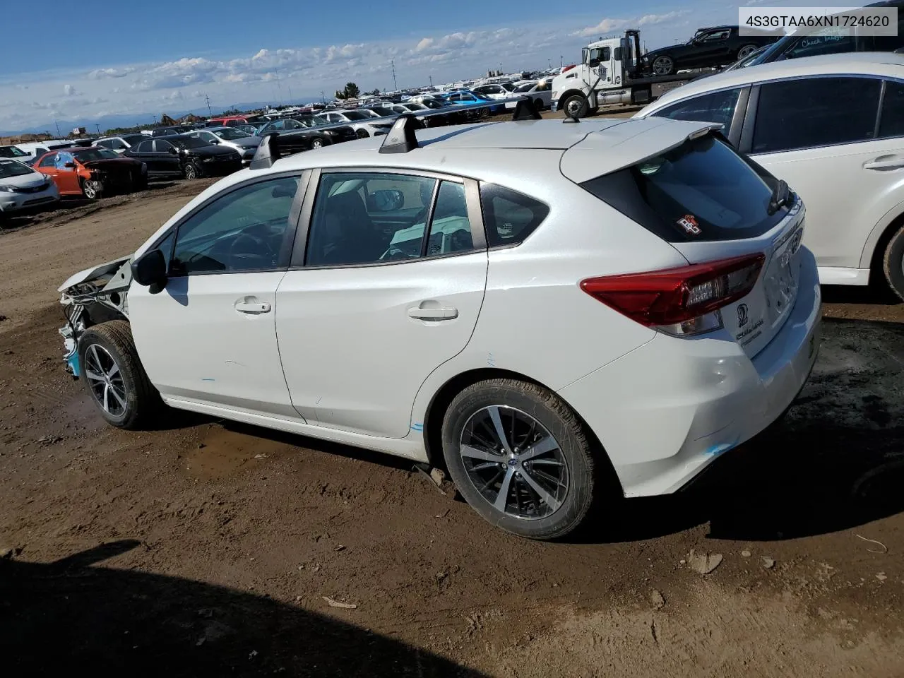 2022 Subaru Impreza VIN: 4S3GTAA6XN1724620 Lot: 72901054