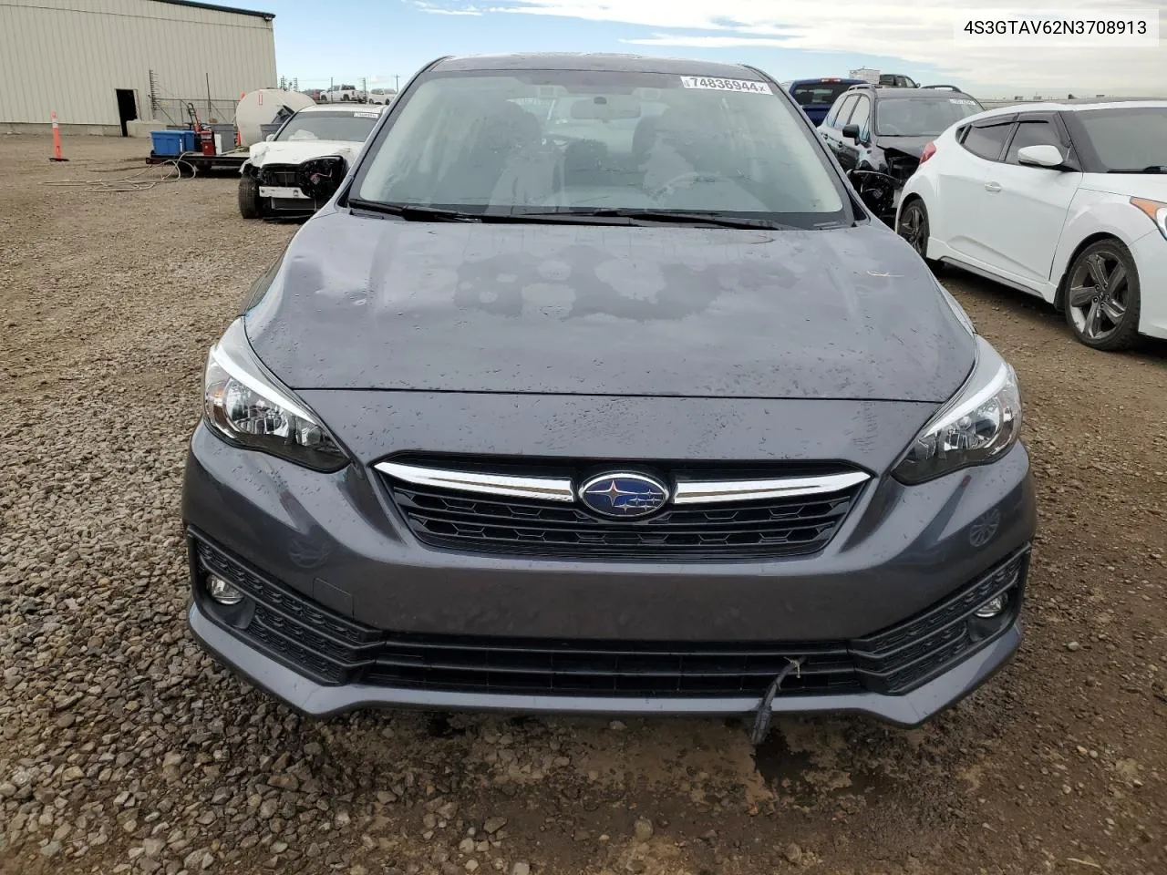 2022 Subaru Impreza Premium VIN: 4S3GTAV62N3708913 Lot: 74836944