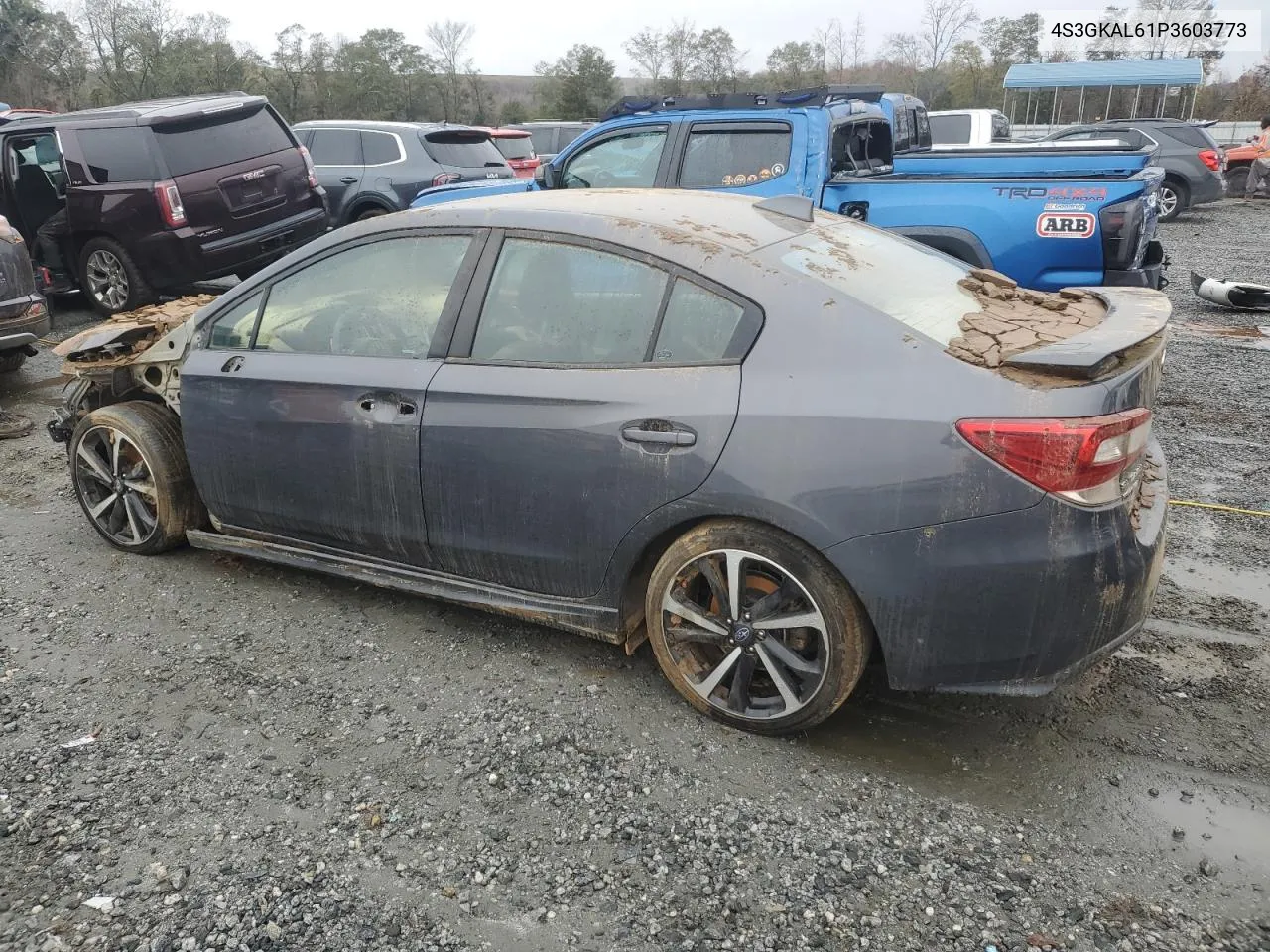 2023 Subaru Impreza Sport VIN: 4S3GKAL61P3603773 Lot: 75548514