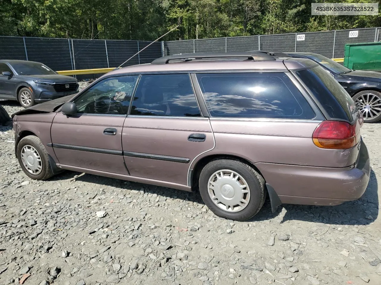 1995 Subaru Legacy L VIN: 4S3BK6353S7328522 Lot: 71933944