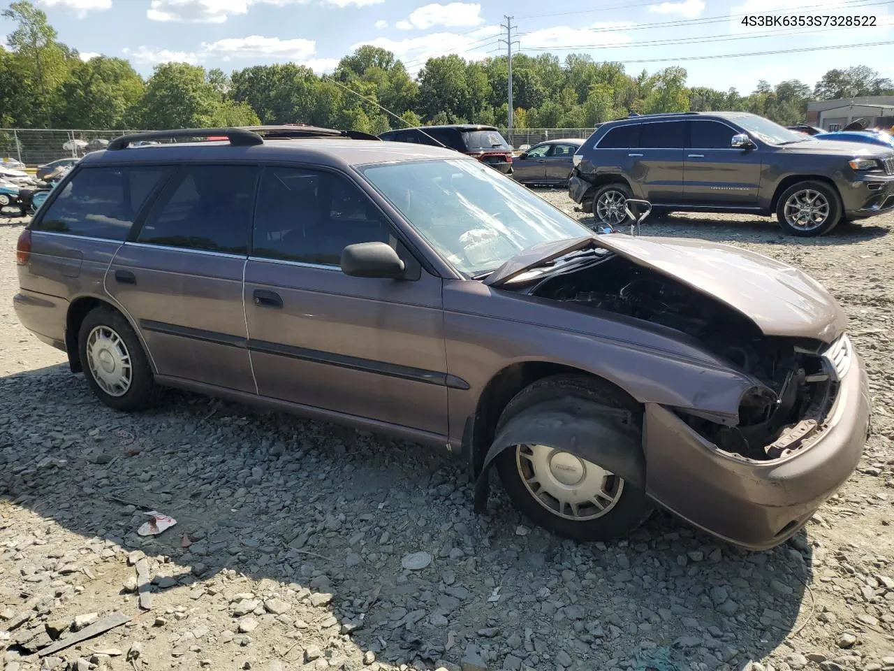 1995 Subaru Legacy L VIN: 4S3BK6353S7328522 Lot: 71933944