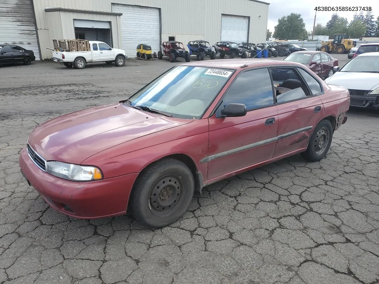 1995 Subaru Legacy L VIN: 4S3BD6358S6237438 Lot: 72448654