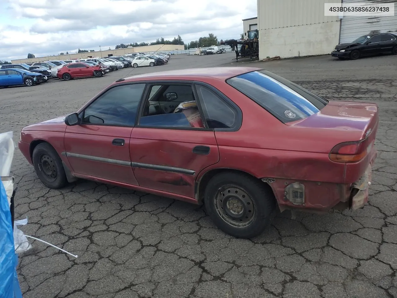 1995 Subaru Legacy L VIN: 4S3BD6358S6237438 Lot: 72448654