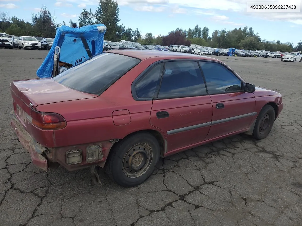 1995 Subaru Legacy L VIN: 4S3BD6358S6237438 Lot: 72448654