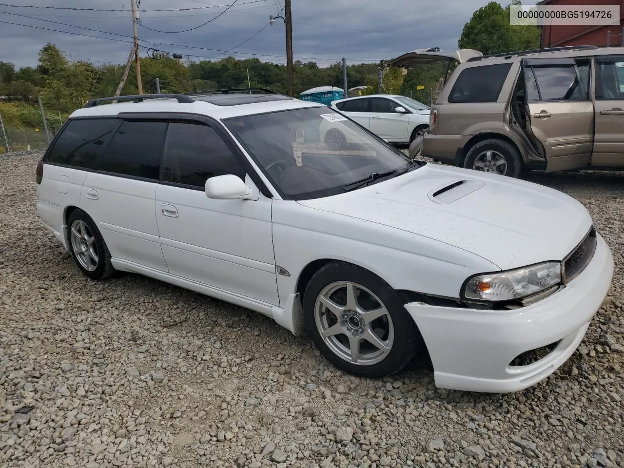 1996 Subaru Legacy VIN: 00000000BG5194726 Lot: 72048574