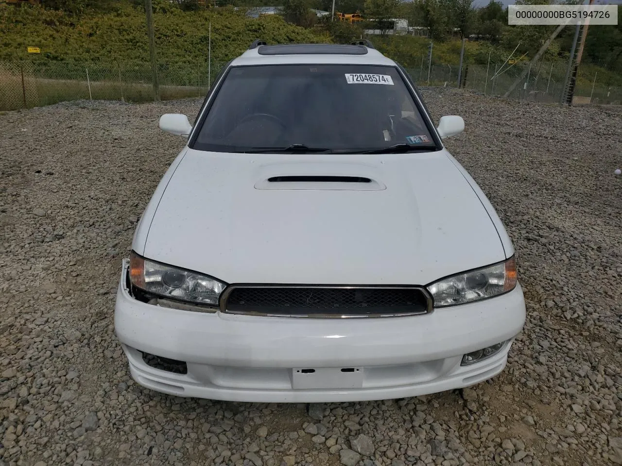 1996 Subaru Legacy VIN: 00000000BG5194726 Lot: 72048574