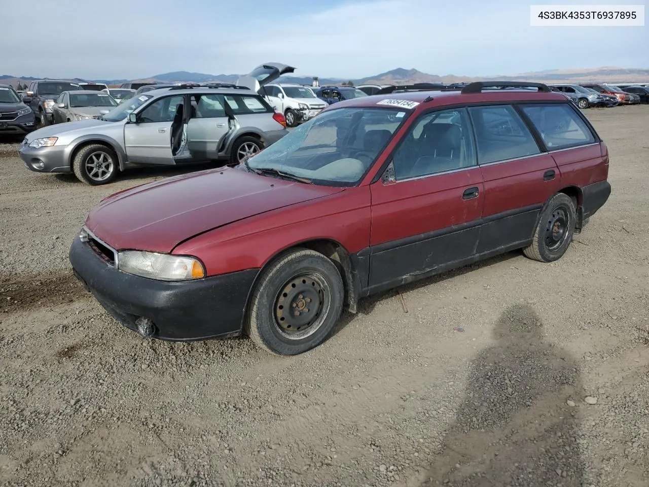 1996 Subaru Legacy L VIN: 4S3BK4353T6937895 Lot: 76354154